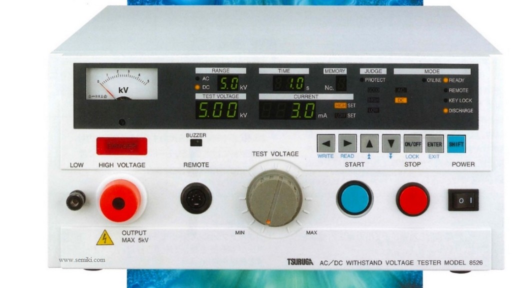 Araç Şarj Kablosu İçin Yüksek Gerilim Test Cihazı