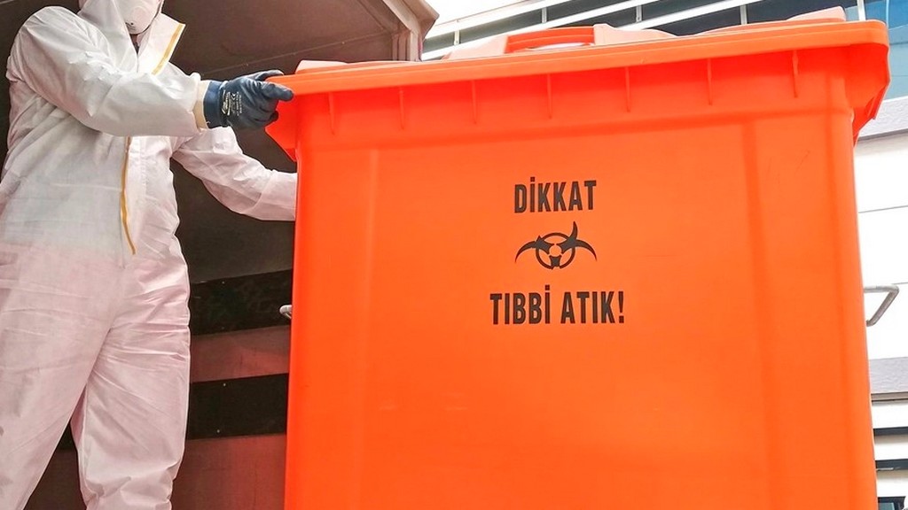 Dezenfekte Edici Atık Kutuları