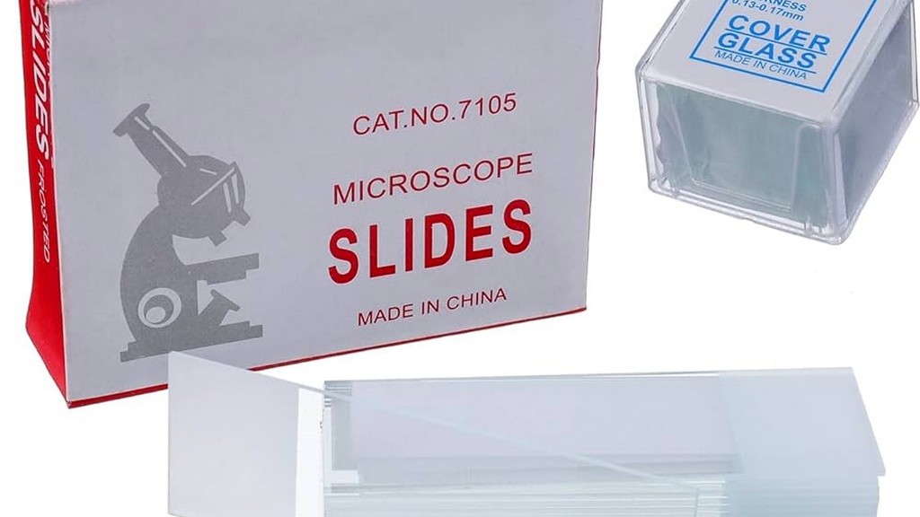 Mikroskop Slide ve Kapakları