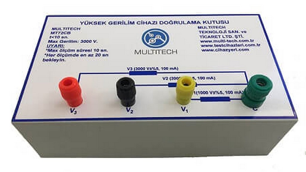 Yüksek Gerilim Doğrulama Kutusu